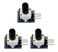 Hndhbfgrt 3X Probador ESC de Servomotor Pequeño, Control PWM, Mini Ventilador Sin Escobillas para Bricolaje, Controlador de Velocidad del Motor de la Aeronave