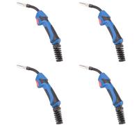Hndhbfgrt 4X 15AK Cuerpo de la Antorcha 180A MIG Antorcha Herramienta de Soldadura de Estilo Europeo Profesional MB 15AK Cabeza de Antorcha de Soldadura