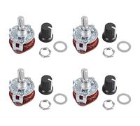 Hndhbfgrt 4X Maquina Electronica 4P3T 4 3 Posiciones 2 Cubiertas 16 Pin Interruptor Rotativo