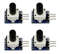 Hndhbfgrt 4X Probador ESC de Servomotor Pequeño, Control PWM, Mini Ventilador Sin Escobillas para Bricolaje, Controlador de Velocidad del Motor de la Aeronave