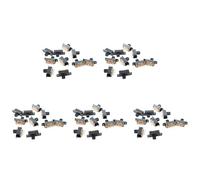 Hndhbfgrt 50 Pcs SS22F25-G7 2 Posicion DPDT 2P2T Montaje en Panel Mini Interruptor Deslizante Soldadura Estiron