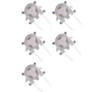 Hndhbfgrt 5X Bomba Microperistáltica de CC de 6 V, 9 V y 12 V, Pequeña, Minibomba de 500 W con Motorreductor, Dosificación de Agua Líquida, Reversible.
