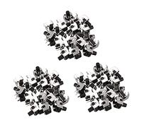 Hndhbfgrt 60Pzs Interruptor de Boton Pulsador de Tacto Tactil de Angulo Recto Momentaneo 6 x 6 mm x 8 mm