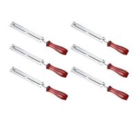 Hndhbfgrt 6piezas 3/16 Pulgada 4.8mm Afilador de Afilado Plano Redondo Fuerza Sostenedor de Herramientas de Cadena Motosierra Kit de Manejar