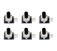 Hndhbfgrt 6X Probador ESC de Servomotor Pequeño, Control PWM, Mini Ventilador Sin Escobillas para Bricolaje, Controlador de Velocidad del Motor de la Aeronave