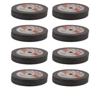 Hndhbfgrt 80 Piezas 75Mm Mini Disco de Corte Muela de Resina Circular para Amoladora Angular de 10Mm Disco de Corte de Azulejos de Madera Herramienta Eléctrica