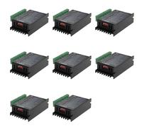 Hndhbfgrt 8X Actualización del Controlador TB6600 32 Subdivisión 42/57/86 Controlador de Motor Paso A Paso 4.0A 42VDC Controlador Portátil