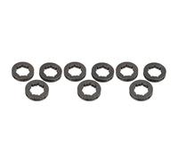 Hndhbfgrt 9 Piezas Partes de Herramientas Recambio de Motosierra de Metal de Cadena Llanta Dentada Power Mate 325-7 para Reemplazo de Motosierra