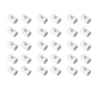 Hndhbfgrt Nebulización con Boquilla Nebulización PVC 30 Piezas 1/2 Pulgada para Acoplamiento Señor Patio Al Aire Libre Sección Dividida PVC con Boquilla Nebulización