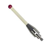 HNZZQFR 1 lápiz capacitivo de sonda CNC M4-50C-06, bola de rubí de 6.0 mm, vástago de cerámica de 50 mm, vástago de 4.5 mm, rosca M4 para máquina de medición coordinada