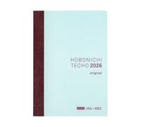 Hobonichi Techo 2026 Original Avec Book - A6, Japanese Daily, 6 meses, solo July Start, Lunes Start, Plannerr