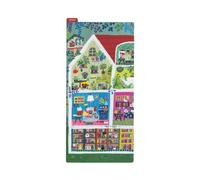ほぼ日 Hobonichi Techo Accessories Yumi Kitagishi: Tablero de lápices Hobonichi para semanas (condominio animal)