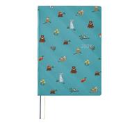Hobonichi Techo HON A5 2026 - Bow & Tie: In the Forest (Inglés, planificador de inicio de enero)