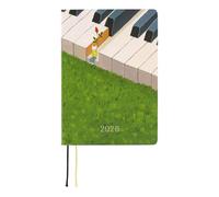 ほぼ日 Hobonichi Techo HON A6 2026 - Hiroko Kubota: Waiting on the Chord (Inglés, planificador de inicio de enero)