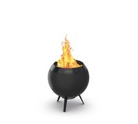 Höfats Brasero MOON 45 All black. base baja