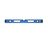 Högert Technik - Nivel Burbuja de 200 cm, Cuenta con 3 Burbujas 0 ° / 45 ° / 90 °, Nivel de Aluminio, Tapas de Extremo Amortiguadoras, Nivel de Burbuja - Tamaño 200×5.65×2.1 cm, HT4M020