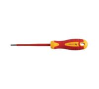 Högert Technik 1 destornillador plano 5,5 x 125 mm Destornillador plano 1000 V Destornillador manual, acero S2