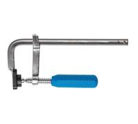 Högert Abrazadera de tornillo 200 x 80 mm – Acero inoxidable, 200 kg, tipo F