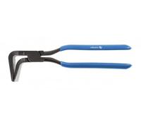 HÖGERT TECHNIK Alicates plegables, 90°, ancho de boca de 60 mm, para techadores, talleres y bricolaje, con abrazadera de bloqueo