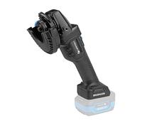 HÖGERT TECHNIK Amoladora Angular a Batería 18V OneAccuSystem, motor sin escobillas, 125 mm, 8000 RPM, protección sin herramientas, interruptor de dos velocidades, engranaje metálico, sin batería