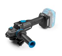 HÖGERT TECHNIK Amoladora Angular a Batería 18V OneAccuSystem, motor sin escobillas, 125 mm, regulación de velocidad, inalámbrica para cortar, lijar y desbarbar metal, sin batería