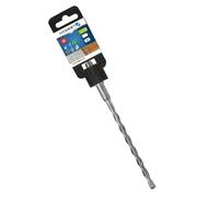 Högert Technik - Broca Fresa Taladro Profesional SDS+ hormigón BX2 de 22 x 600 mm | 2 filos, para taladrar en ladrillo, Piedra, cerámica, hormigón y hormigón Armado.