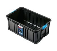Högert Technik - Caja de Herramientas Alta HT7G512, Maletin Herramientas de Carga hasta 50 kg, Caja Herramientas con 4 Agujeros para Montaje en Pared, Cierres Robustos de ABS, Construcción Modular