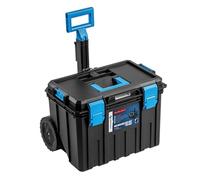 Högert Technik - Caja de Herramientas con Ruedas HT7G501, Maletin Herramientas, Carga hasta 50 kg, Caja Herramientas, Cierres Robustos de ABS, Resistente a Daños, Construcción Modular