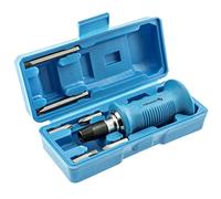 HÖGERT TECHNIK - Destornillador de impacto, juego de destornilladores con puntas, 1/2", grabación de bits, derecha e izquierda, accionamiento de martillo