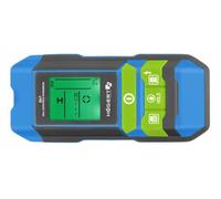 Högert Technik - Detector de perfil con higrómetro I Detecta cables que conducen corriente, piezas de metal y madera I Alarma visual y acústica I Carcasa robusta I Ergonómico I Compacto I HT4M341