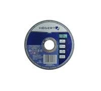Högert Technik disco de corte metal 230 mm, amoladora angular 230 x 1,9 x 22,23 mm para acero e inox, corte potente y preciso sin rebabas, 12.250 rpm, 1 unidad