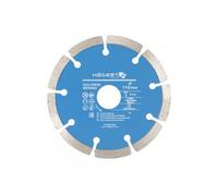 Högert Technik - Disco de diamante 115 mm - El disco de diamante es para cortar las baldosas cerámicas y para cortar las superficies de los materiales de construcción