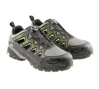 Högert Technik Ht5k580-41, Sandalias de Seguridad Hombre, Negro y Verde, 41 EU