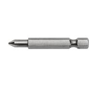 HÖGERT TECHNIK Juego de 2 puntas de destornillador PH3 de 50 mm, acero S2, HRC 58 - 60, vástago hexagonal de 1/4 pulgadas, DIN 3126, para atornilladores de batería y electricidad, precisos, duraderos