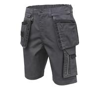Högert Technik - LEMBERG Shorts mit Taschen Dunkelgrau 3XL (58) | Herren Kurz Hose Arbeitshose | Arbeitshose Männer | EN ISO 13688