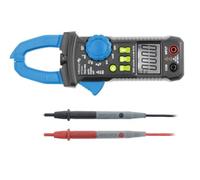 HÖGERT TECHNIK - Medidor de pinzas universal, para el diagnóstico y la detección de componentes defectuosos en instalaciones eléctricas, medición de corriente y tensión de hasta 600 V/600 A