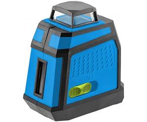 Högert Technik Nivel de burbuja autonivelante profesional 3D y lateral, área de trabajo: radio de hasta 15 m/diámetro hasta 30 m HT4M072