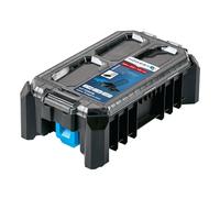 Högert Technik - Organizador de Herramientas HTM HT7G506, Caja Herramientas 5 Compartimentos Funcionales, Bisagras de Metal, Resistente a Daños, Protección Contra la Humedad, Construcción Modular