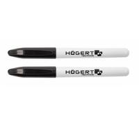 Högert technik - rotuladores permanentes 2 unidades -negro - juego de