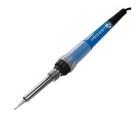 HÖGERT TECHNIK - Soldador 50W, control de temperatura 200-450°C, regulación manual, estación de soldadura para electrónica, reparaciones SMD, punta Ø4 mm, 220-240V