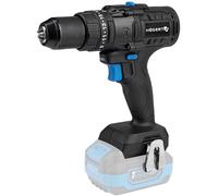 HÖGERT TECHNIK Taladro Percutor a Batería 18V OneAccuSystem, motor sin escobillas, 100 Nm, portabrocas 13 mm, 23 niveles de par, LED, engranaje metálico, para madera y metal, sin batería