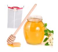 Hoement 2piezas Herramientas para Bolsas de Malla de Miel Malla de Filtro y Herramienta para Filtrar Miel para Colar para Colar Casa