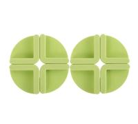 Hoement Almohadillas de Silicona Antideslizantes 8piezas Patas Seguras para Tabla de Cortar para Tapetes de Plástico y Vidrio, Ideales para Tareas de Cocina