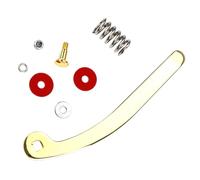 Hoement Barra de Brazo de Trémolo de Metal Dorado para Guitarra Eléctrica, Accesorio Práctico y Estable Kit de Accesorios para Puente de Guitarra