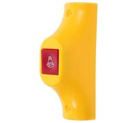 Hoement Botón Pulsador Amarillo para Solicitud de Parada de Autobús Material Abs Resistente para Vehículos Turísticos y Otros Automóviles