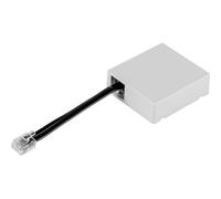 Hörmann Gateway HCP 4511626 - Adaptador para control de puertas de garaje mediante Homematic IP Smart Homa System, incluye cable de conexión, 51 x 47,5 x 16 mm, color blanco