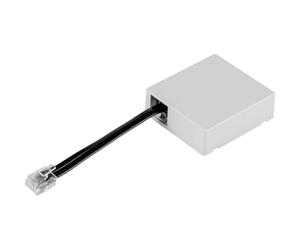 Hörmann Gateway HCP 4511626 - Adaptador para control de puertas de garaje mediante Homematic IP Smart Homa System, incluye cable de conexión, 51 x 47,5 x 16 mm, color blanco