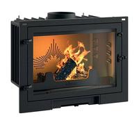 Hogar de leña 700 Elio (L x An x Al: 44,8 x 69,2 x 53,4 cm, 8 kW, 240 m³, Antracita)