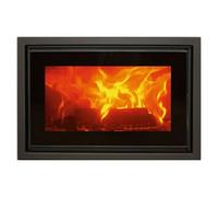 Hogar de leña F-720-S (L x An x Al: 47,7 x 70 x 62,3 cm, 7 kW, 220 m³, Antracita)