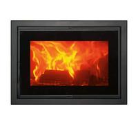 Hogar de leña F820-S (L x An x Al: 48,4 x 77 x 62,9 cm, 7 kW, 250 m³, Antracita)